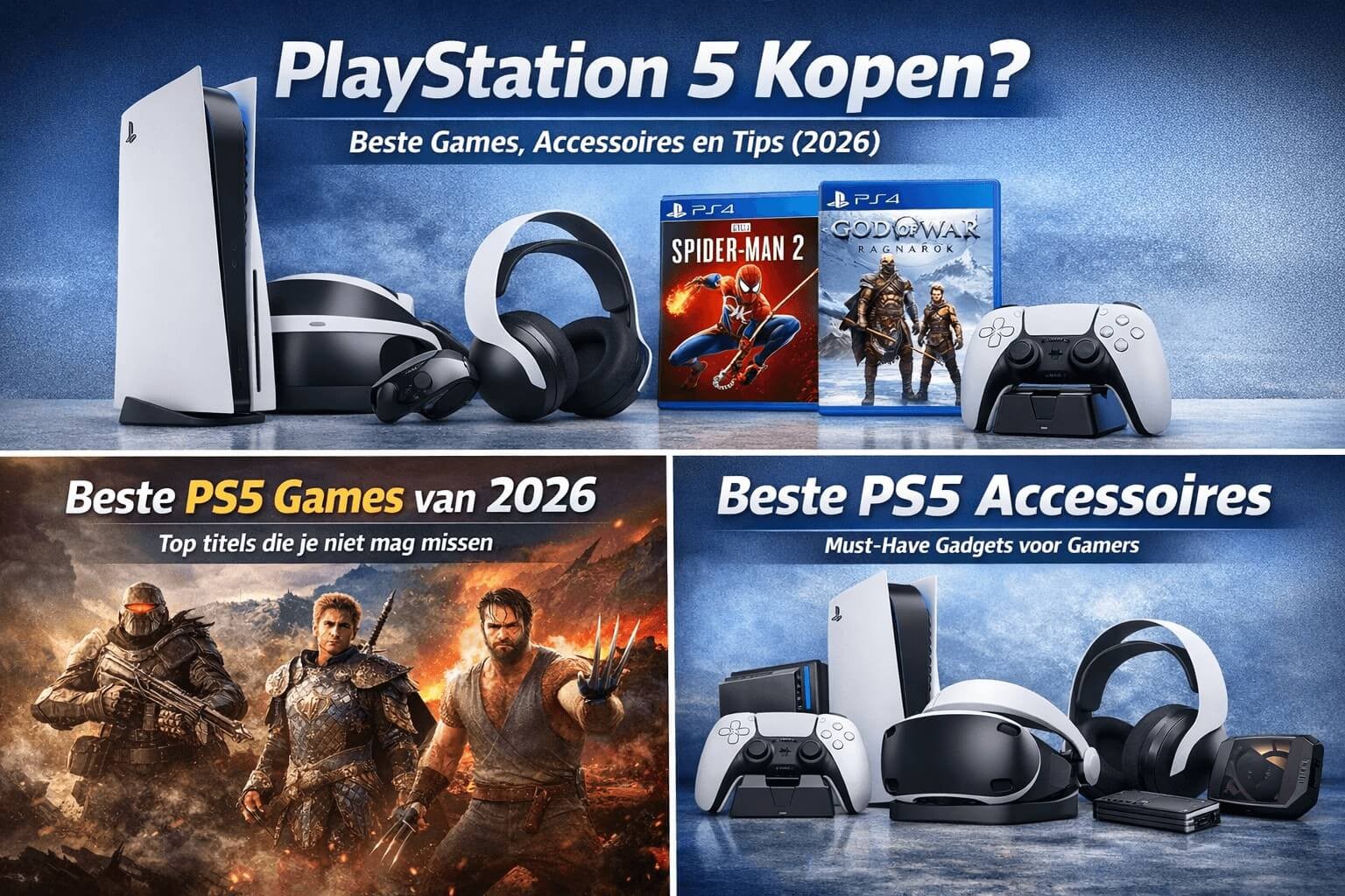 “PlayStation 5 met games en accessoires 2026”