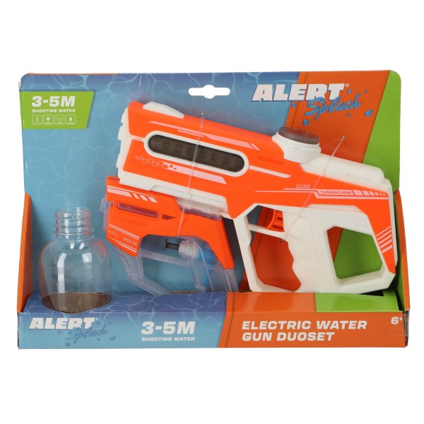 Alert Splash Waterpistool Duoset Elektrisch (usb)