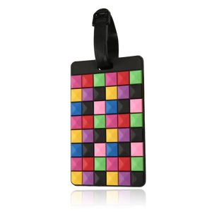 Bagagelabel – Squares