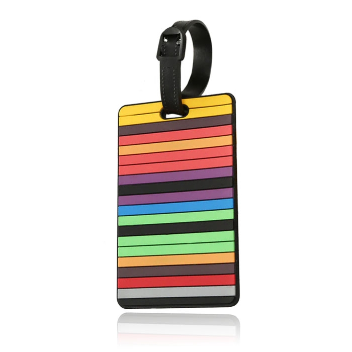 Bagagelabel – Stripes