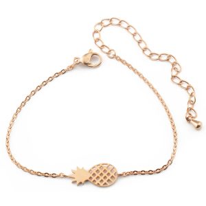 Cilla Jewels armband Pineapple Rosegoudkleurig