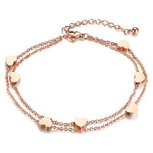 Cilla Jewels Dames Armband met Hartjes Rose
