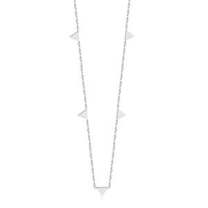 Cilla Jewels dames ketting Edelstaal Zilverkleurig Driehoek