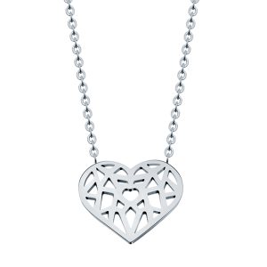 Cilla Jewels dames ketting Heart Verzilverd