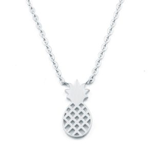 Cilla Jewels dames ketting Pineapple Verzilverd