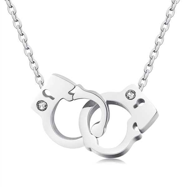 Cilla Jewels ketting Zilver Handcuff Pendant