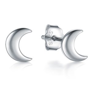 Cilla Jewels dames oorknoppen 925 Zilver Moon