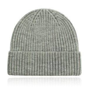 Classic Beanie Muts Dames – Light Grey