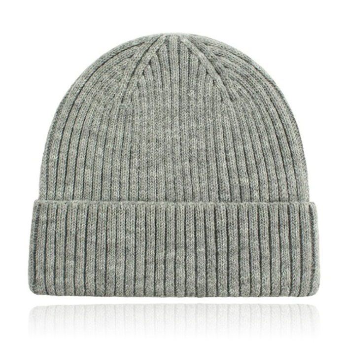 Classic Beanie Muts Dames – Light Grey