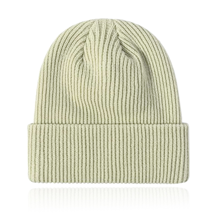 Dames Muts Beanie geribbeld – Kiwi