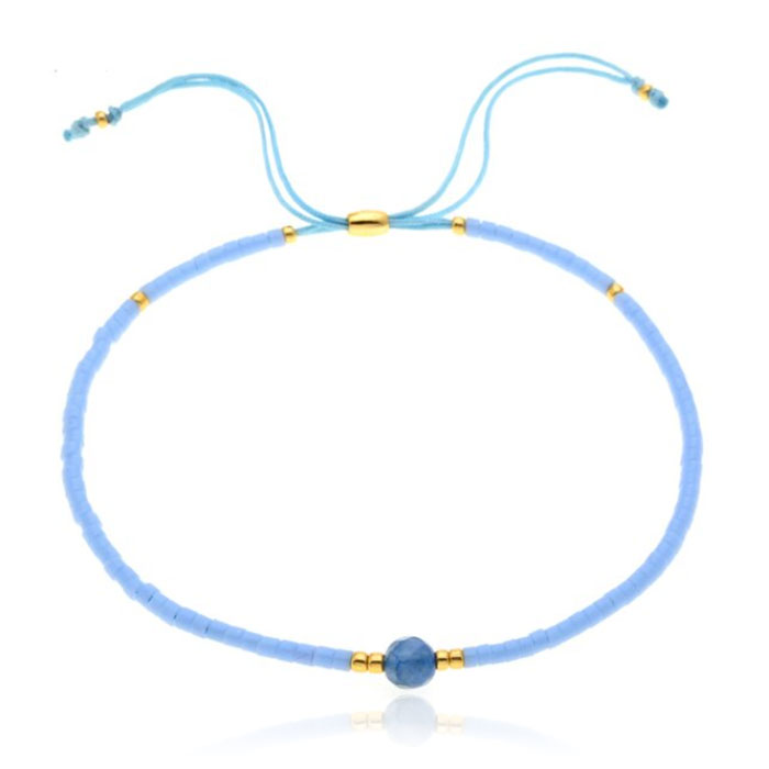 Deja Armband Miyuki Glas kralen – Blue