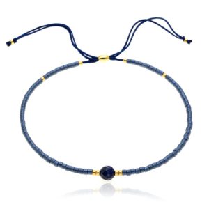 Deja Armband Miyuki Glas kralen – Dark Blue