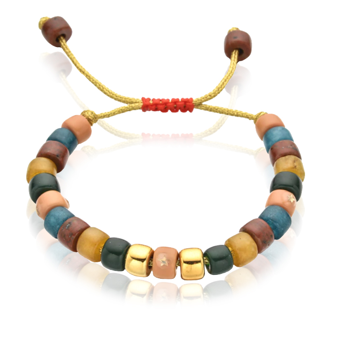 Deja Beads Turquoise en Goudkleurig