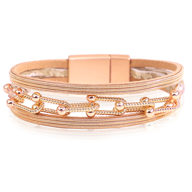 Deja Bohemien Armband Link – Rosegoudkleurig
