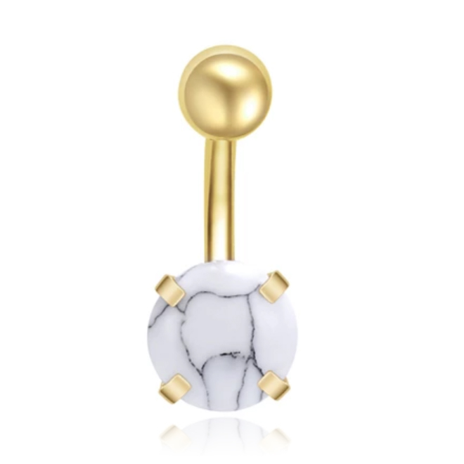 Edelstaal Navelpiercing LGT JWLS – Howliet