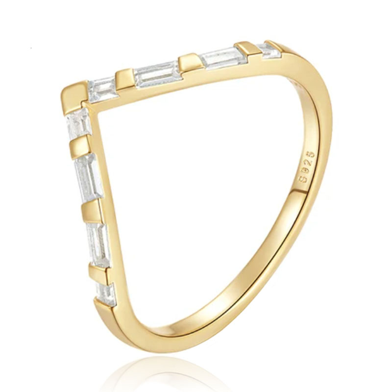Elenza .925 Zilveren Ring met Enkelvoudige Zirkonia-17mm