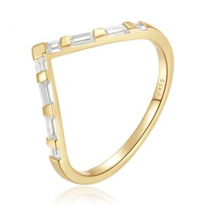 Elenza .925 Zilveren Ring met Enkelvoudige Zirkonia-16mm