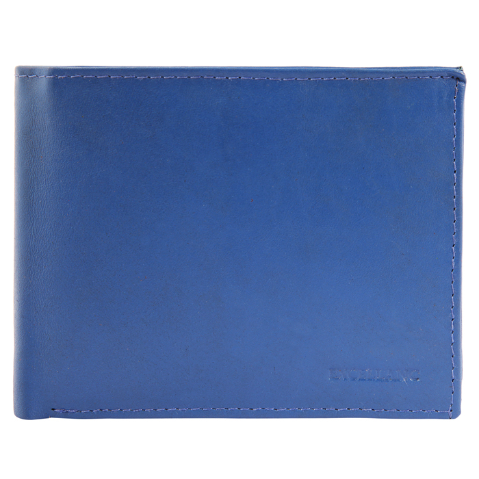 Excellanc heren portemonnee Leer Blauw