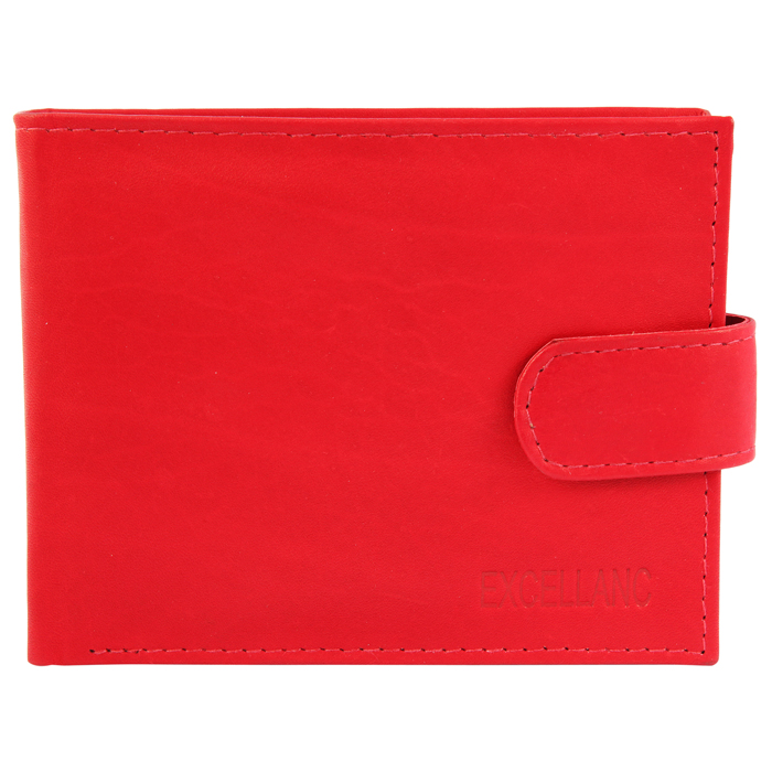Excellanc heren portemonnee leer Rood