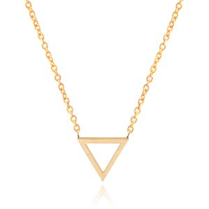 Hippe dames ketting Triangle Rose
