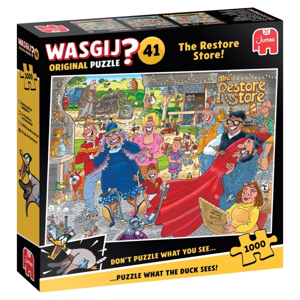 Jumbo Puzzel Wasgij Original 41 Motormakeover! (1000)