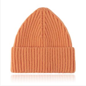 Korte Beanie Muts – Oranje