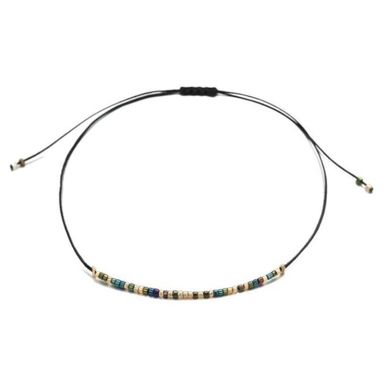 Kralen Armbandje Bohemian stijl – Blauw & Groen
