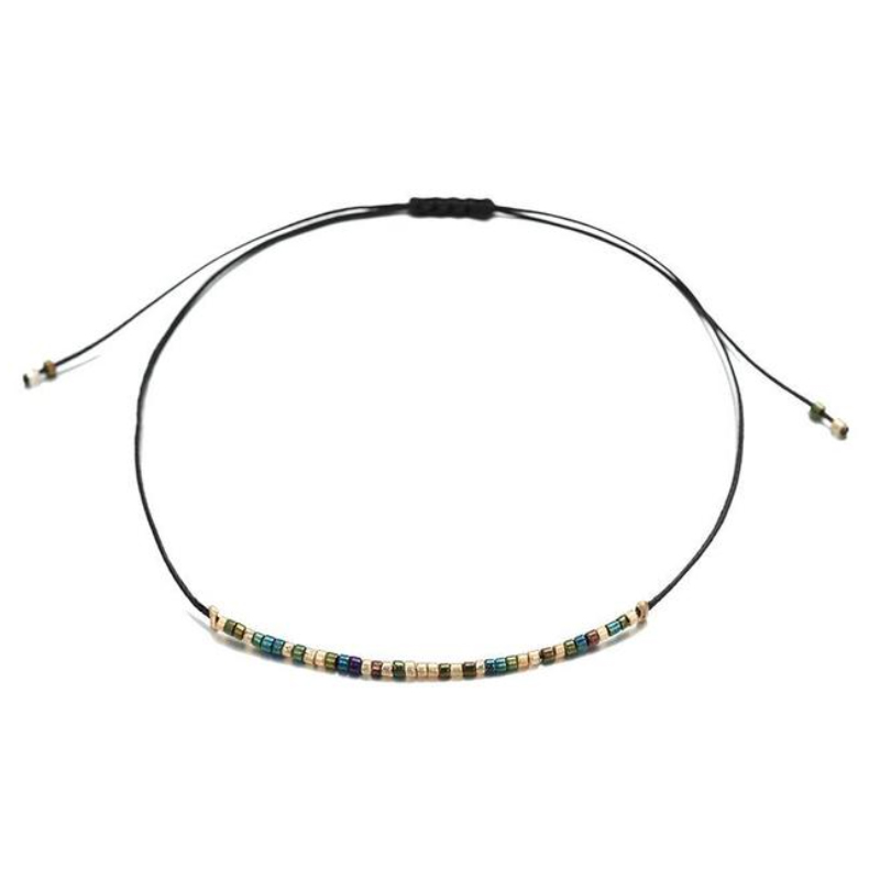 Kralen Armbandje Bohemian stijl – Blauw & Groen