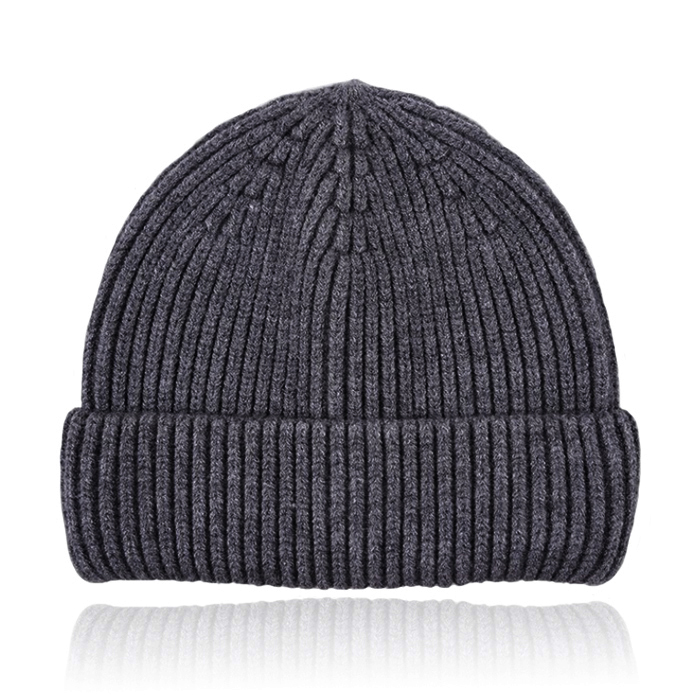 LGT JWLS Donkergrijs Beanie Muts voor Dames Medium Pasvorm
