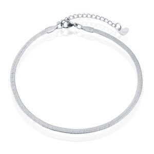 LGT JWLS Enkelband Herringbone Zilver – 3mm
