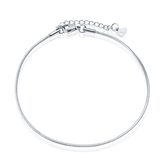 LGT JWLS Enkelband Serpentine Zilver – 1mm