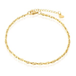 LGT JWLS Enkelband Singapore Goudkleurig – 3mm