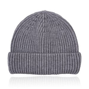 LGT JWLS Grijs Beanie Muts voor Dames Medium Pasvorm