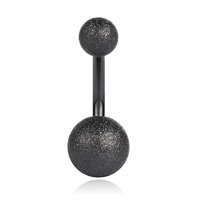 LGT JWLS Navelpiercing Matte afwerking – Zwart