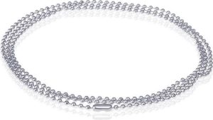 LGT Jewels Dogtag ketting Edelstaal 2mm-60cm