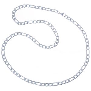 LGT Jewels Figaro Edelstaal ketting 6mm-56cm