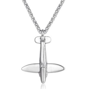 LGT Jewels heren ketting Edelstaal Spitfire