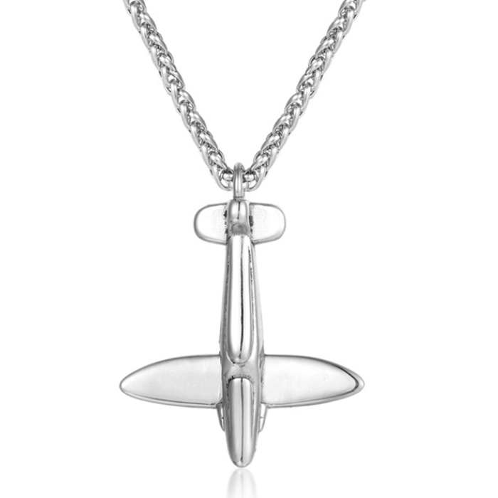 LGT Jewels heren ketting Edelstaal Spitfire