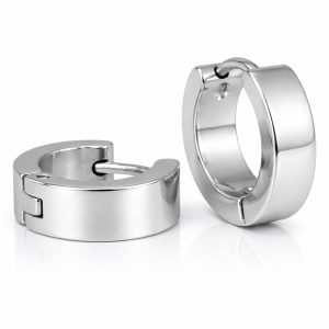 LGT Jewels Oorringen Edelstaal Zilverkleurig