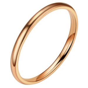 LGT Jewels smalle stalen ring Rose 2mm-16mm
