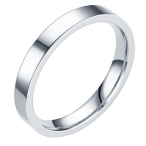 LGT Jewels smalle stalen ring Zilverkleurig 3mm-21mm