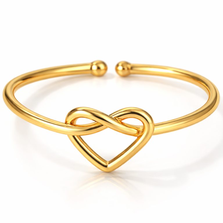 LGT JWLS Dames Ring One Size Goudkleurig Hart