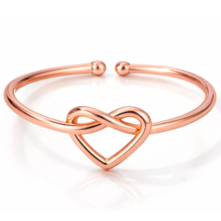 LGT JWLS Dames Ring One Size Roségoudkleurig Hart