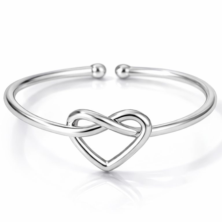 LGT JWLS Dames Ring One Size Zilverkleurig Hart