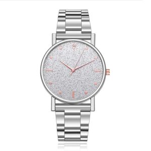 LGT JWLS Dameshorloge – Sterrenhemel Design – Zilver & Rose Goud