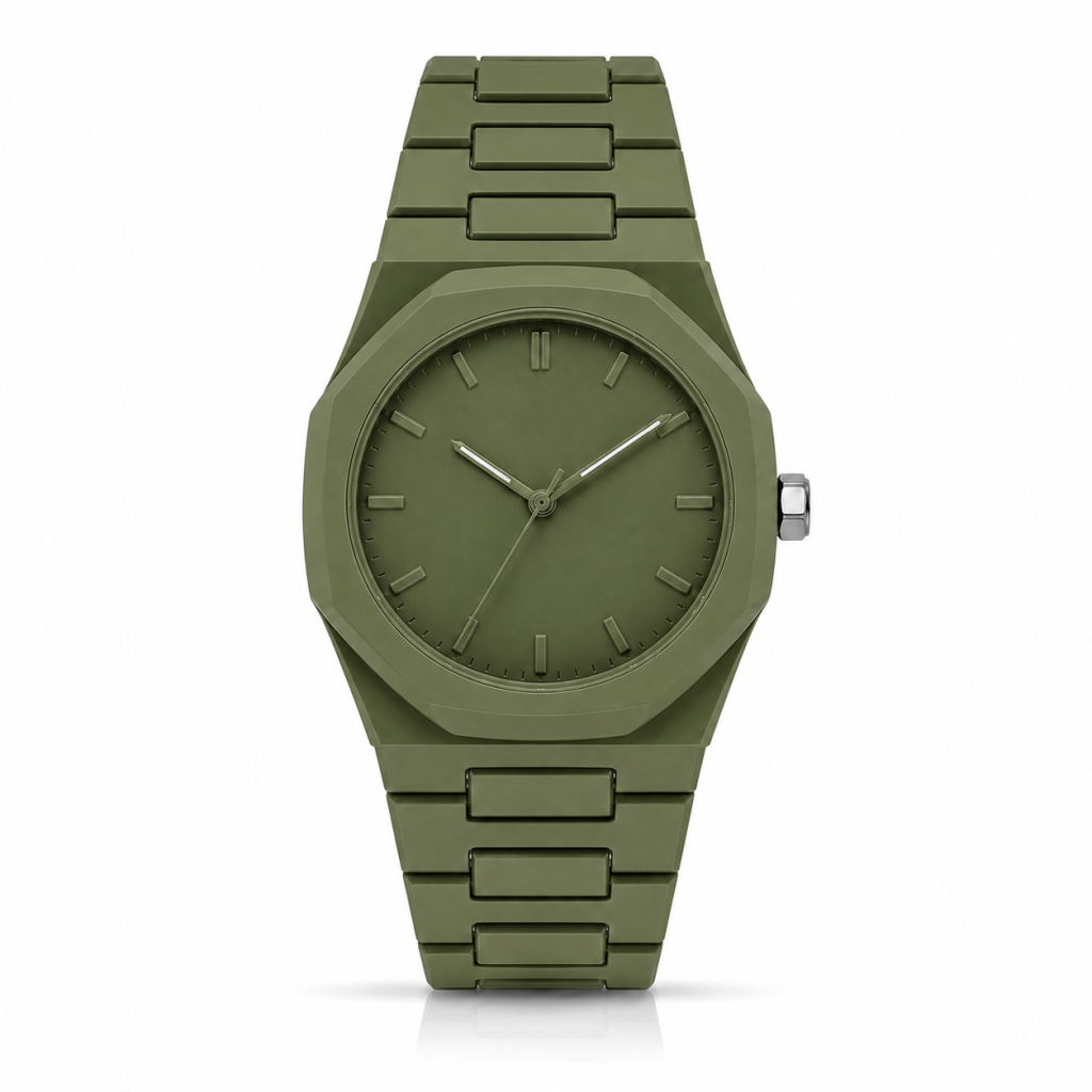 LGT JWLS Soho Groen Kunststof Herenhorloge