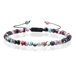 Memphis Fire Armband Natuursteen Kralen – Fire Mix