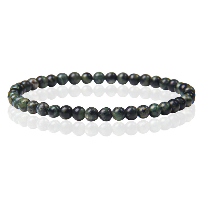 Memphis Natuursteen Armband – 4mm New Polar Quartz