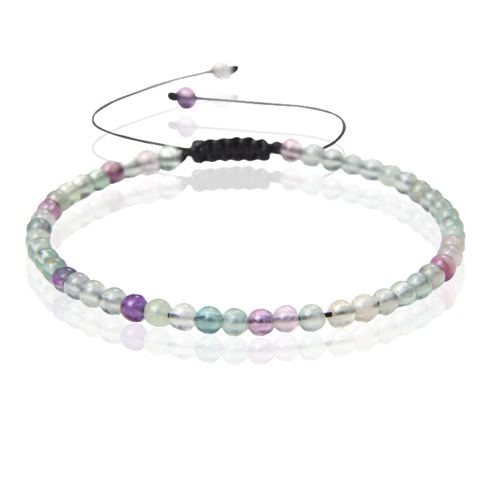 Memphis No.1 Armband – 4mm Fluorite