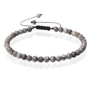 Memphis No.1 Armband – 4mm Map Stone